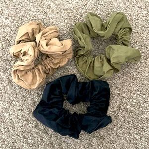 3 x Anthropologie Scrunchies